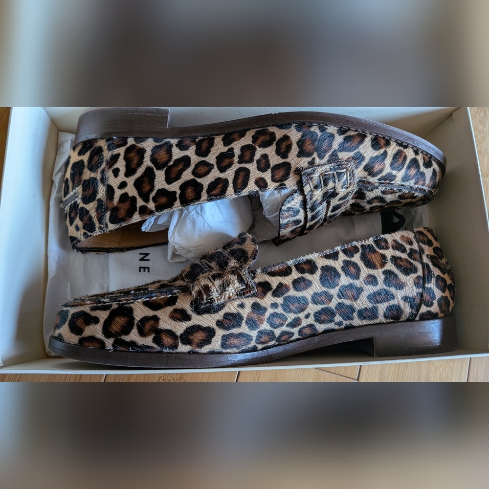 Sezane Andre Leopard Loafers - Picture 4 of 14